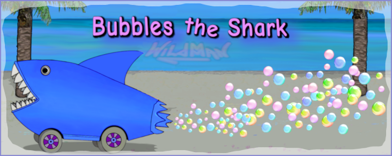 Bubbles the Shark website image